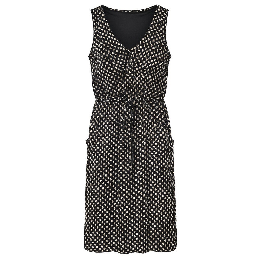 NWT Y2K BeBop Polka Dot Dress Medium Sleeveless Twist Front Retro Mini Festival